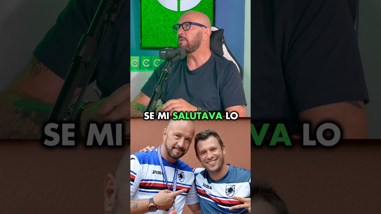 WALTER ZENGA RACCONTA IL SUO RAPPORTO CON CASSANO ALLA SAMPDORIA