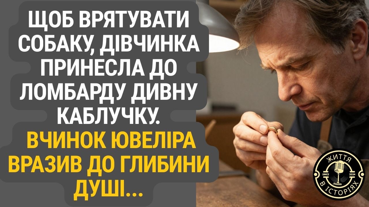 Каблучка з таємницею: дівчинка прийшла в ломбард заради пса, але ювелір зробив неочікуване...