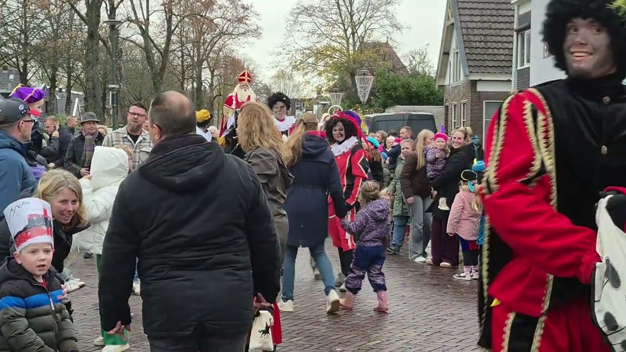 Sinterklaas met zijn Pieten!!!!!