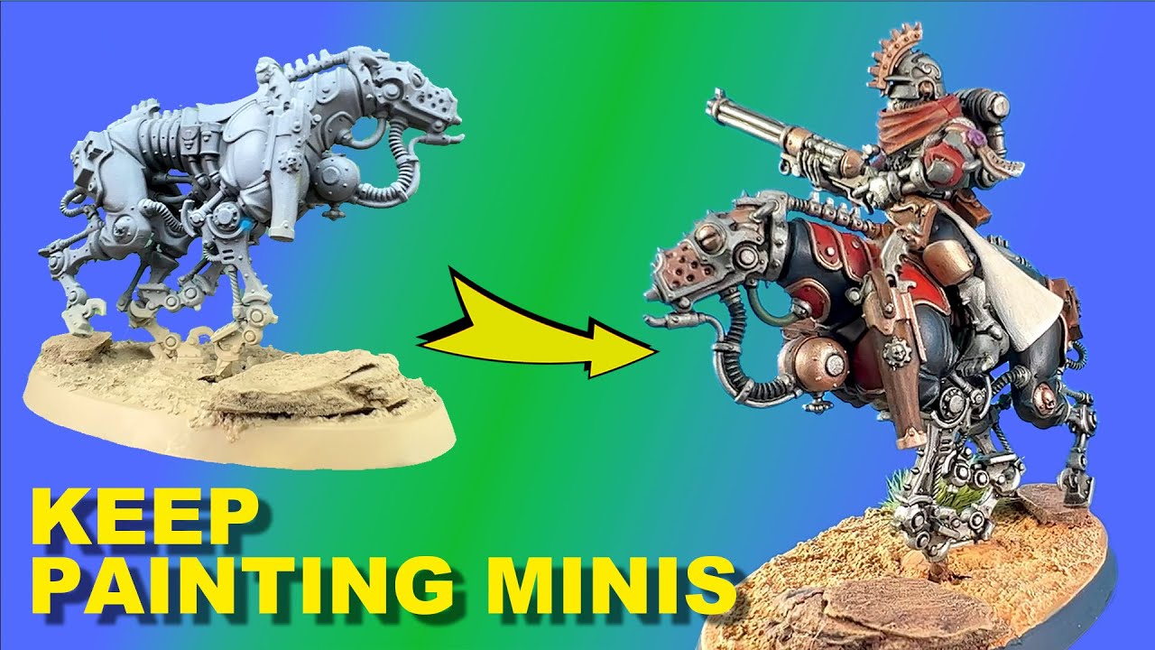 How to paint a Warhammer 40k Serberys Raider miniature
