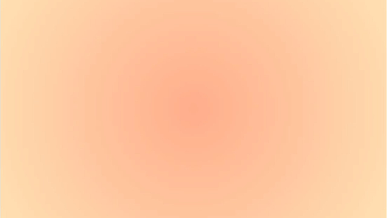 4K Soft Peach Aura Gradient Mood Light 2 Hours 🧡 Warm Cozy Background for Sleep, Study, No Sound
