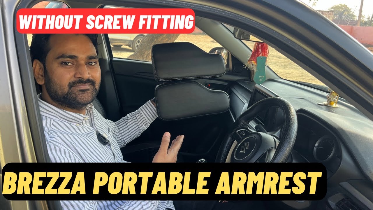Maruti Suzuki Brezza Armrest | New Brezza Armrest | Best Armrest for the 2024 Brezza