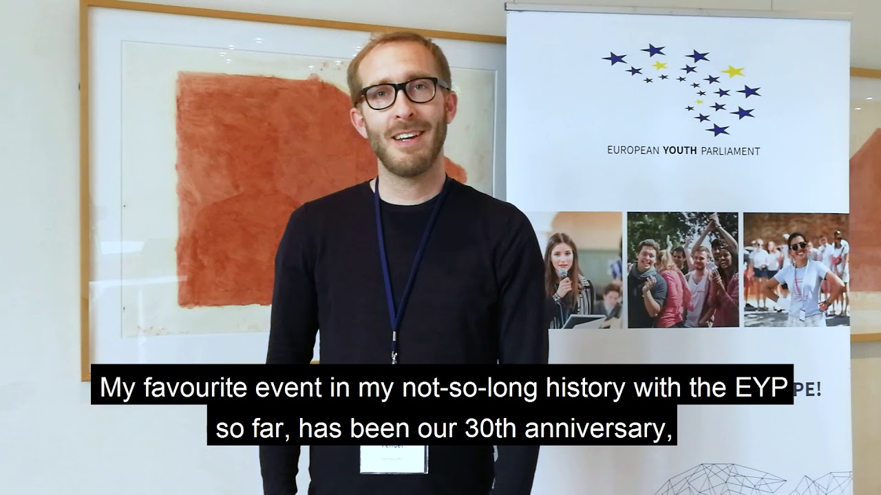 Message from the Executive Director of the EYP Lukas Fendel