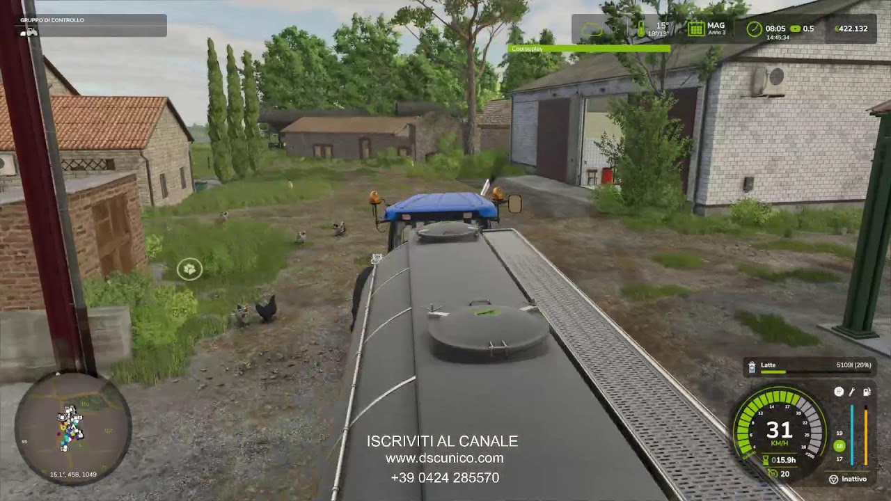 Monteriggioni (LIVE) - Farming Simulator 25 GAMEPLAY ITALIA