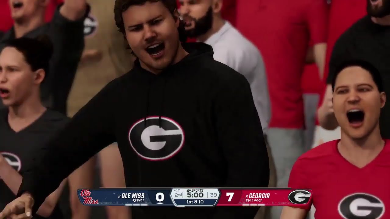 Ole Miss Rebels Vs Georgia Bulldogs | Sugar Bowl Simulation | College Football Playoffs