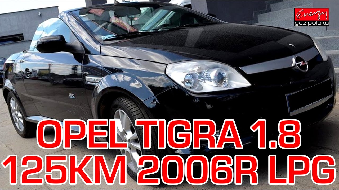 Montaż LPG Opel Tigra Kabriolet z 1.8 125KM 92kW 2006r w Energy Gaz Polska na gaz BRC SQ 32 OBD
