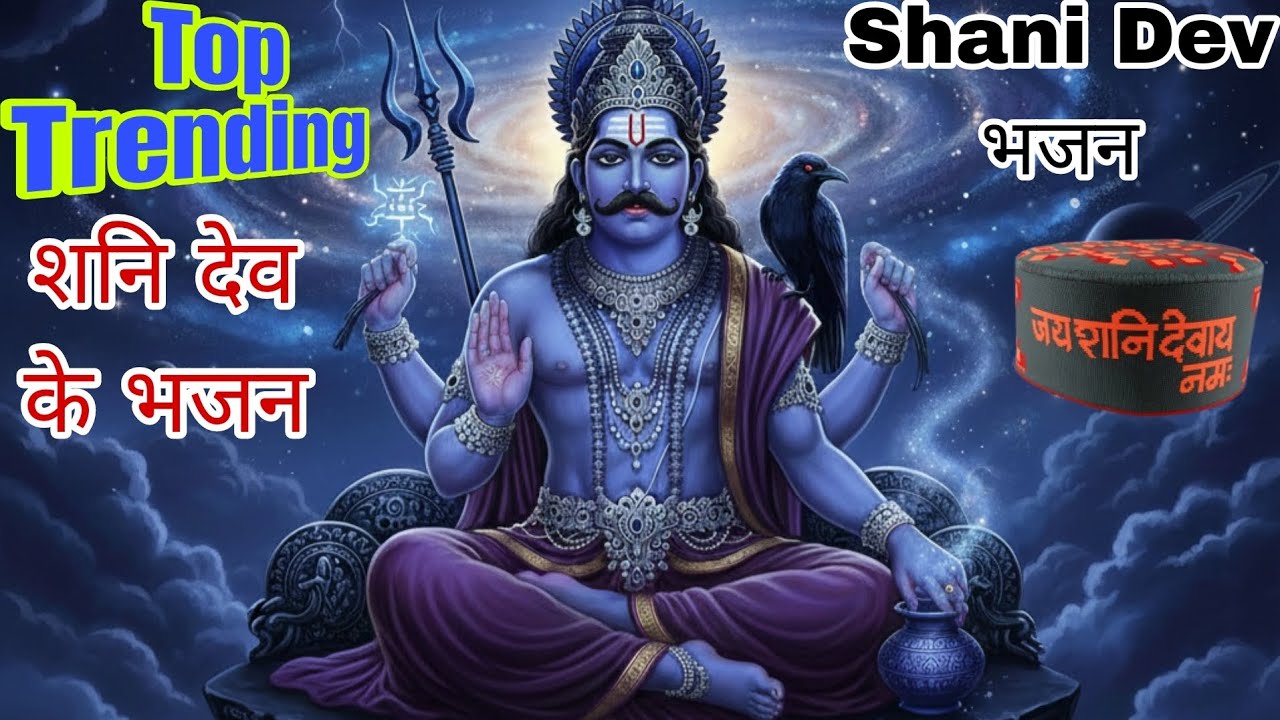 Top Trending शनि देव के भजन 🙏🏼🖤 | Shani Dev ke Bhajan 2025 🧿🚩 | Latest New शनि देव Bhajan 🕉📿 |