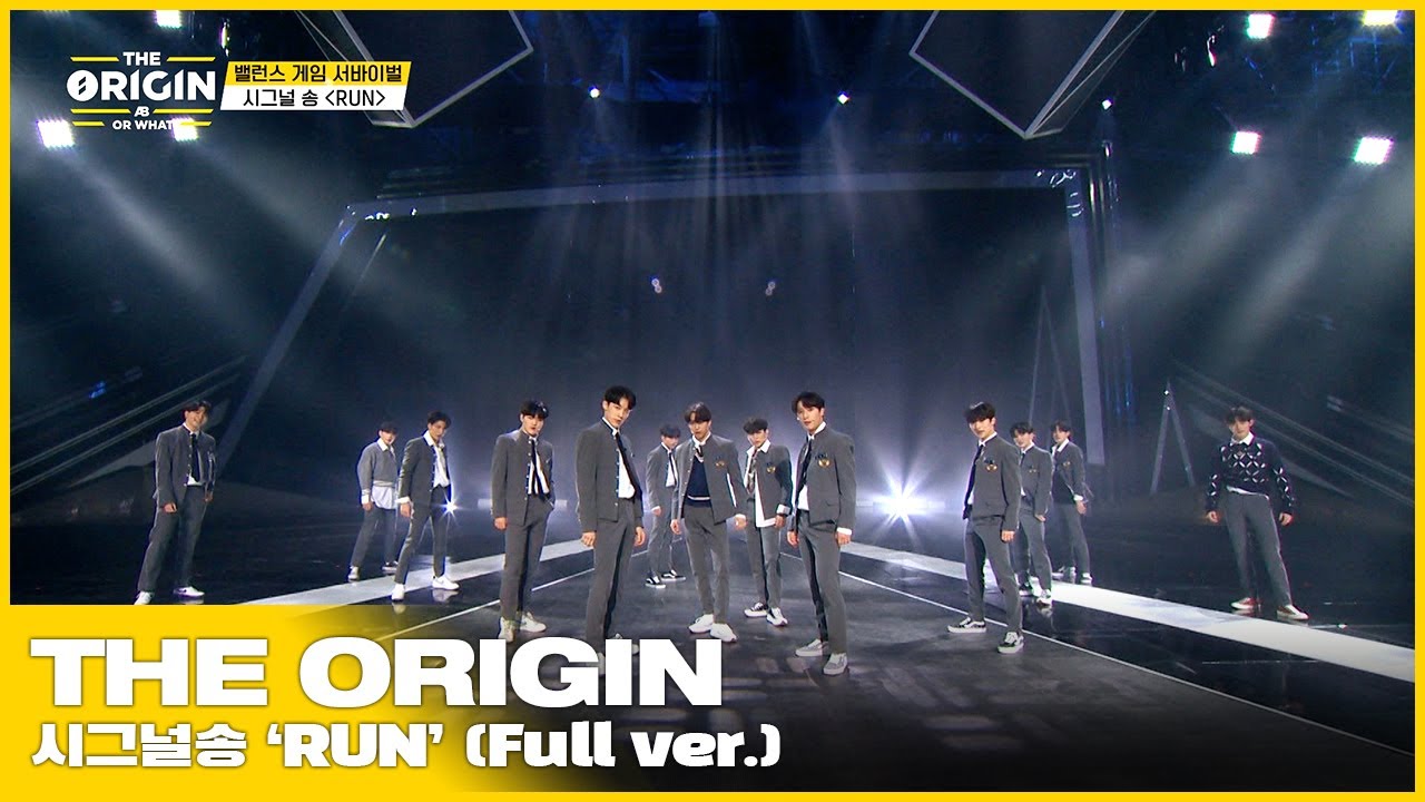 [THE ORIGIN] EP.01 STAGE｜시그널송 ‘RUN’｜THE ORIGIN - A, B, Or What?｜2022.03.19