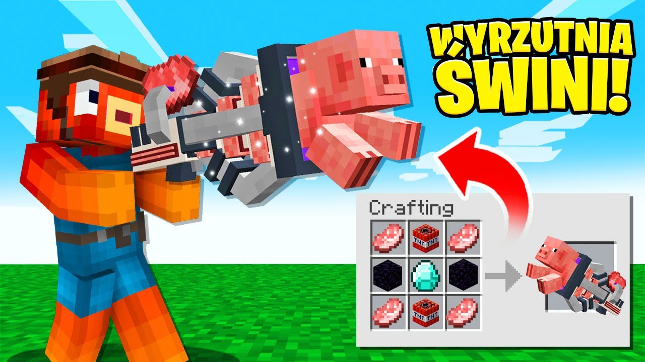 TWORZĘ 8 DZIWNYCH RZECZY W MINECRAFT!