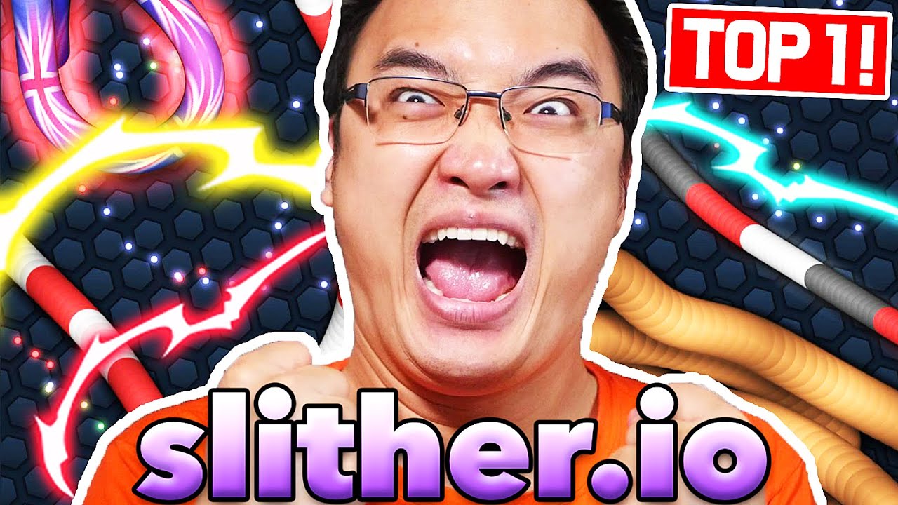 JE SUIS ENFIN TOP 1 SUR SLITHER.IO !