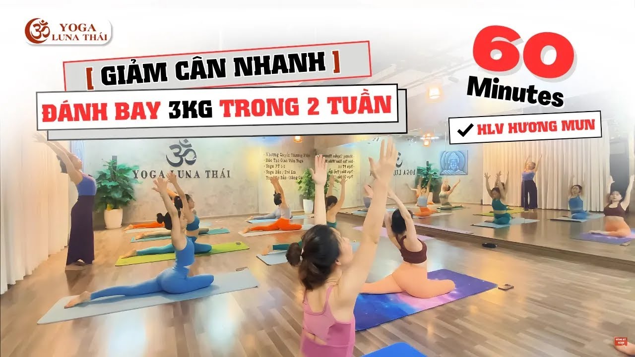 [GIẢM CÂN NHANH] Bài Tập Giảm Cân Cấp Tốc – Eo Thon, Bụng Nhỏ cùng HLV Hương Mun
