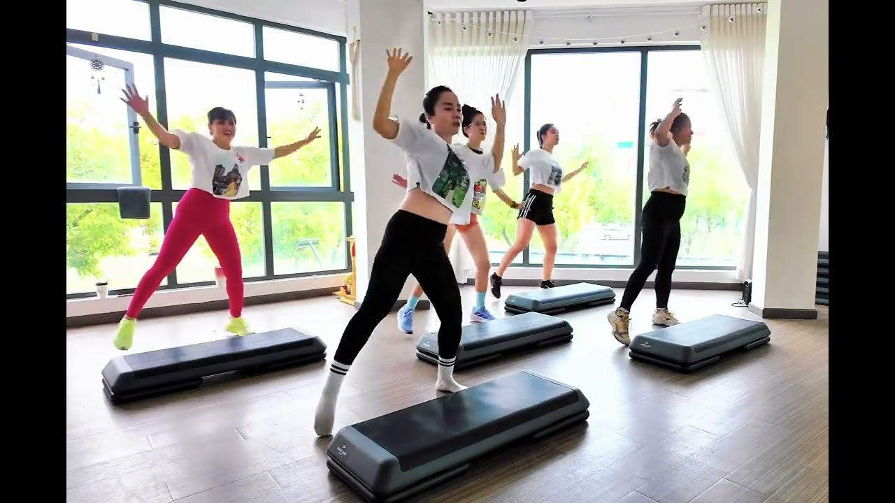 StepHi,Full bài tập cơ bản dễ tập giảm cân 