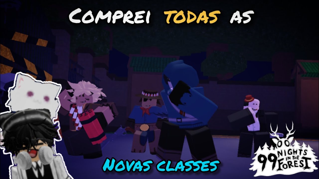 Comprei todas as novas classes do 99 noites!