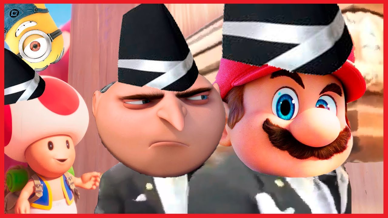 The Super Mario Bros. Movie VS Despicable Me - Coffin Dance Song COVER