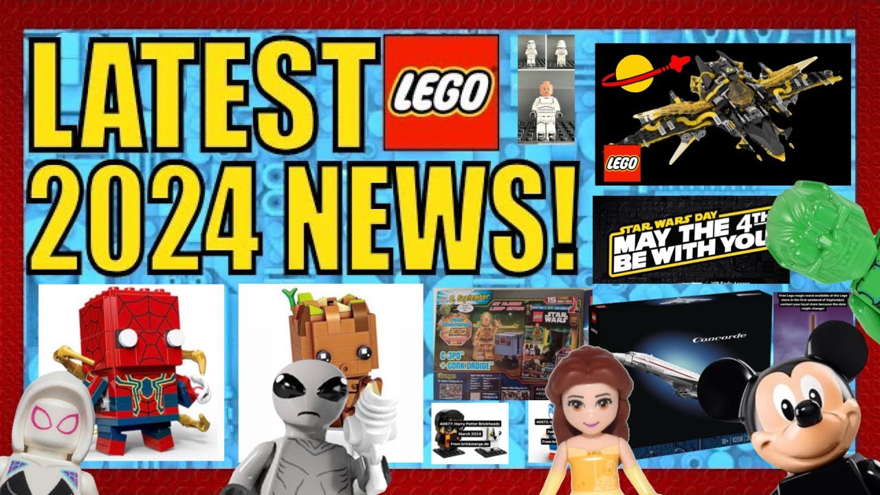 LATEST LEGO NEWS! 2024 Sets, Promos, Space, Marvel, Star Wars, Harry Potter + MORE!
