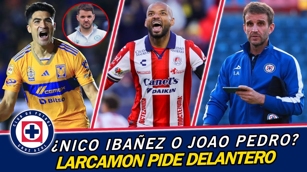 Cruz Azul y FICHAJE en la delantera, ¿Nico Ibáñez o Joao Pedro?, ¿Hay otra OPCION?, EMPATE vs Toluca