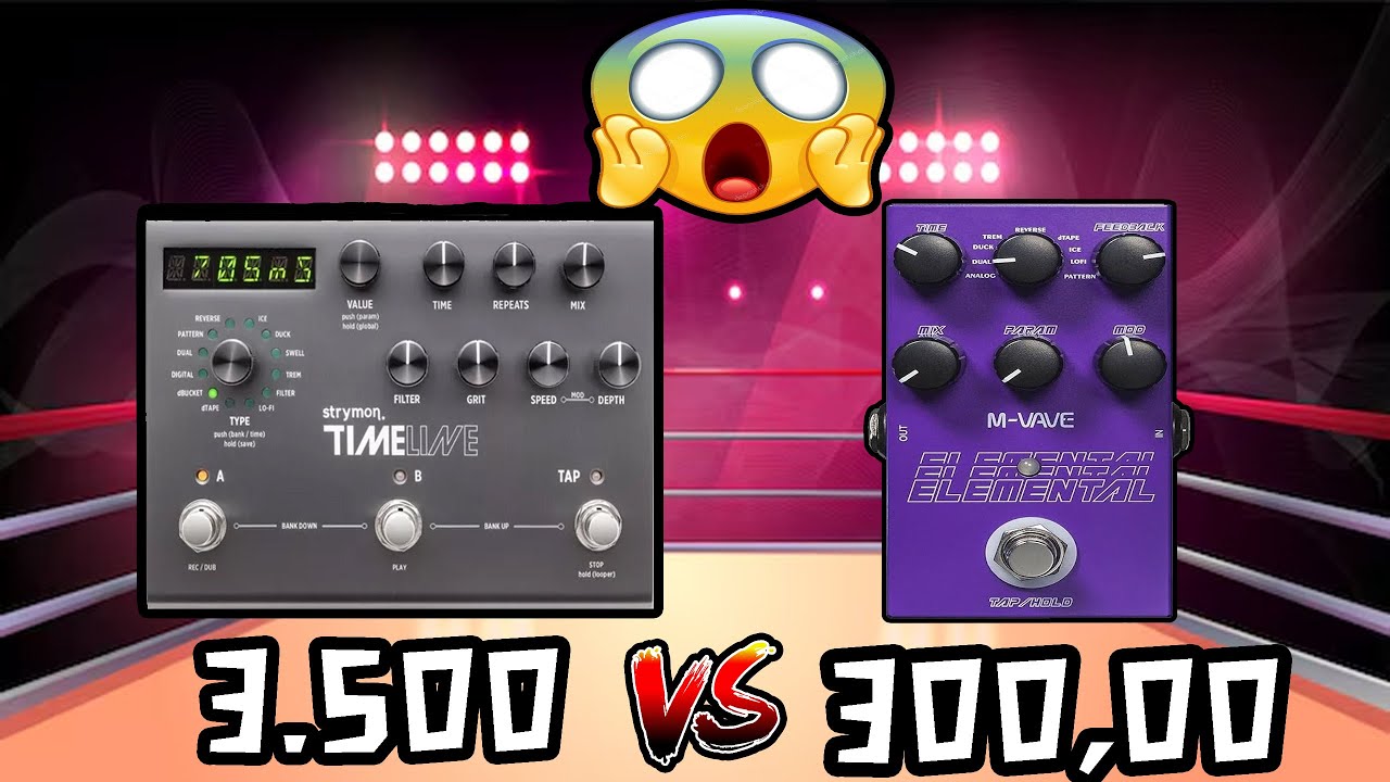 PELO PREÇO ESSE PEDAL ME IMPRESSIONOU ! DELAY ELEMENTAL M VAVE REVIEW .