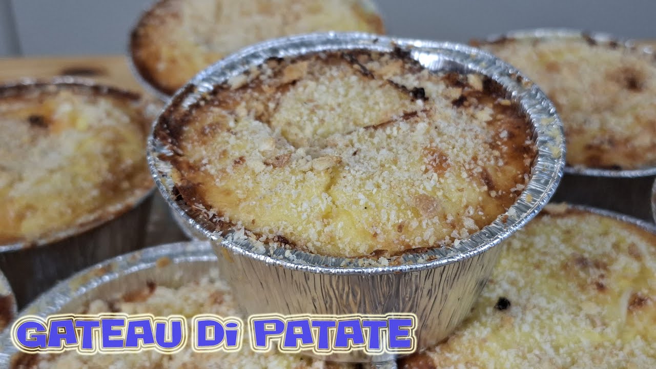 GATEAU DI PATATE MONOPORZIONE - Semplicissimo da preparare