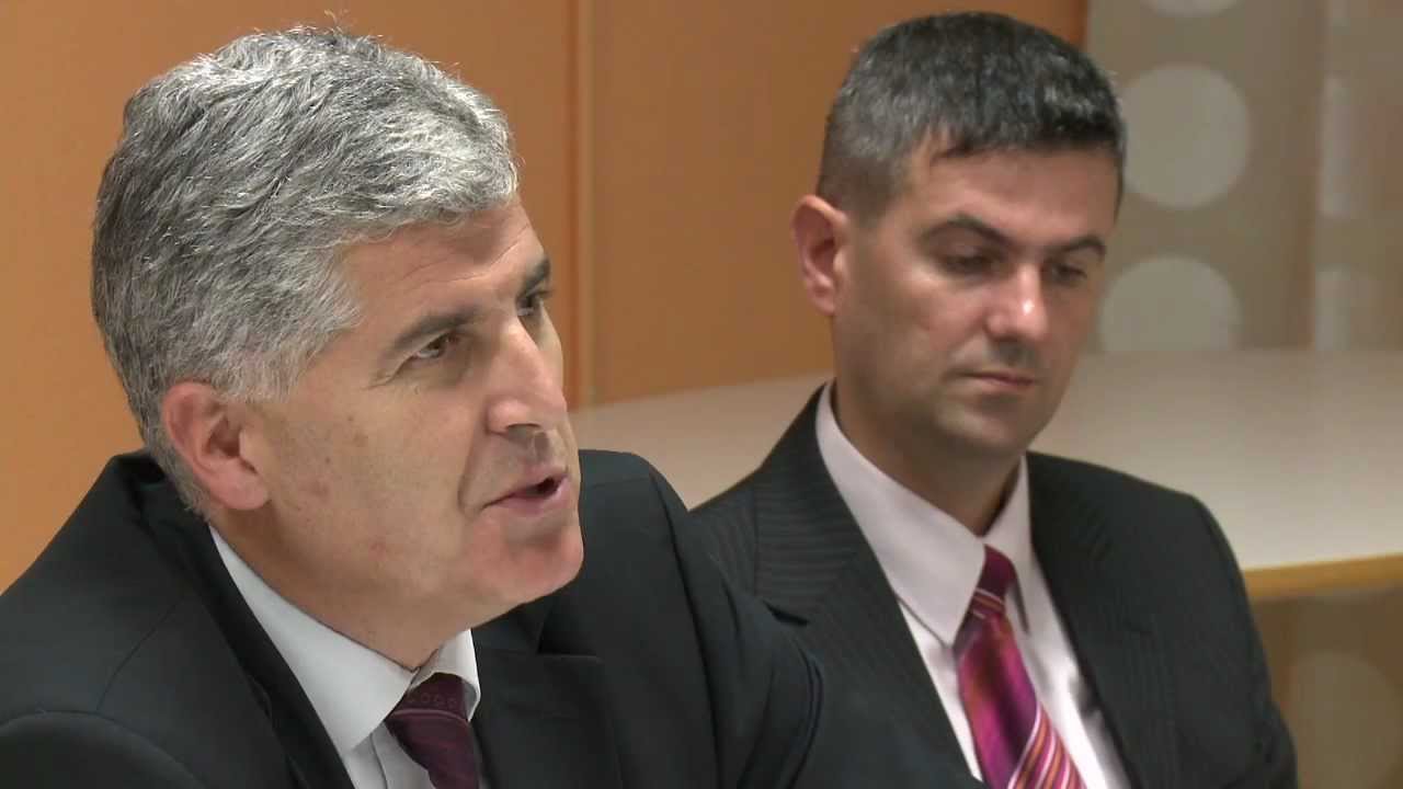 Dr. Dragan Čović (HDZ i HNS) - tribine u Zürichu.mov