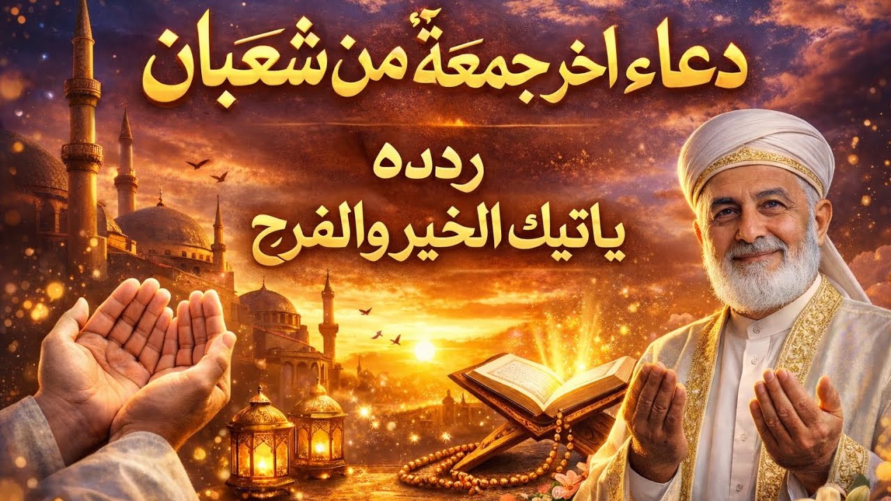 لا تفوّت هذا الدعاء ⚠️ آخر جمعة من شعبان قد تغيّر قدرك كله 