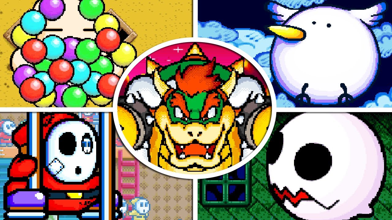 Yoshi's Island DS - All Bosses (No Damage)