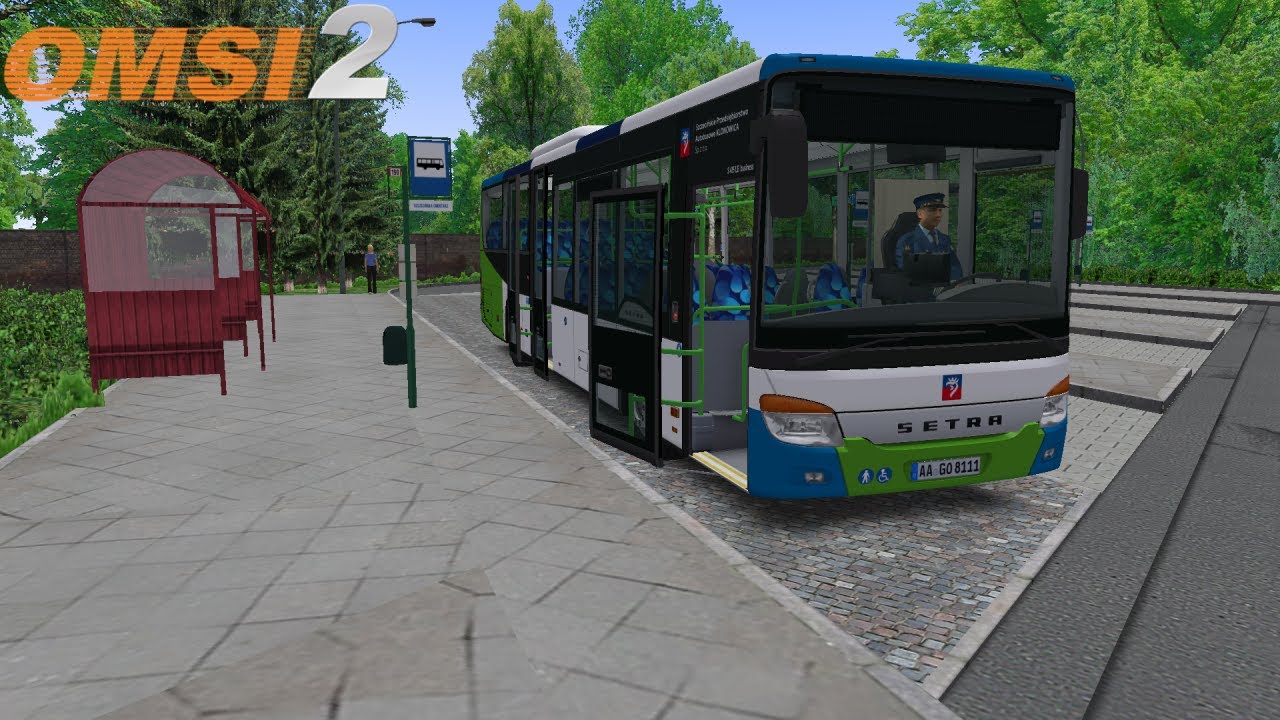 Omsi 2 - Fikcyjny Szczecin - Line 190 - Setra S415 LE
