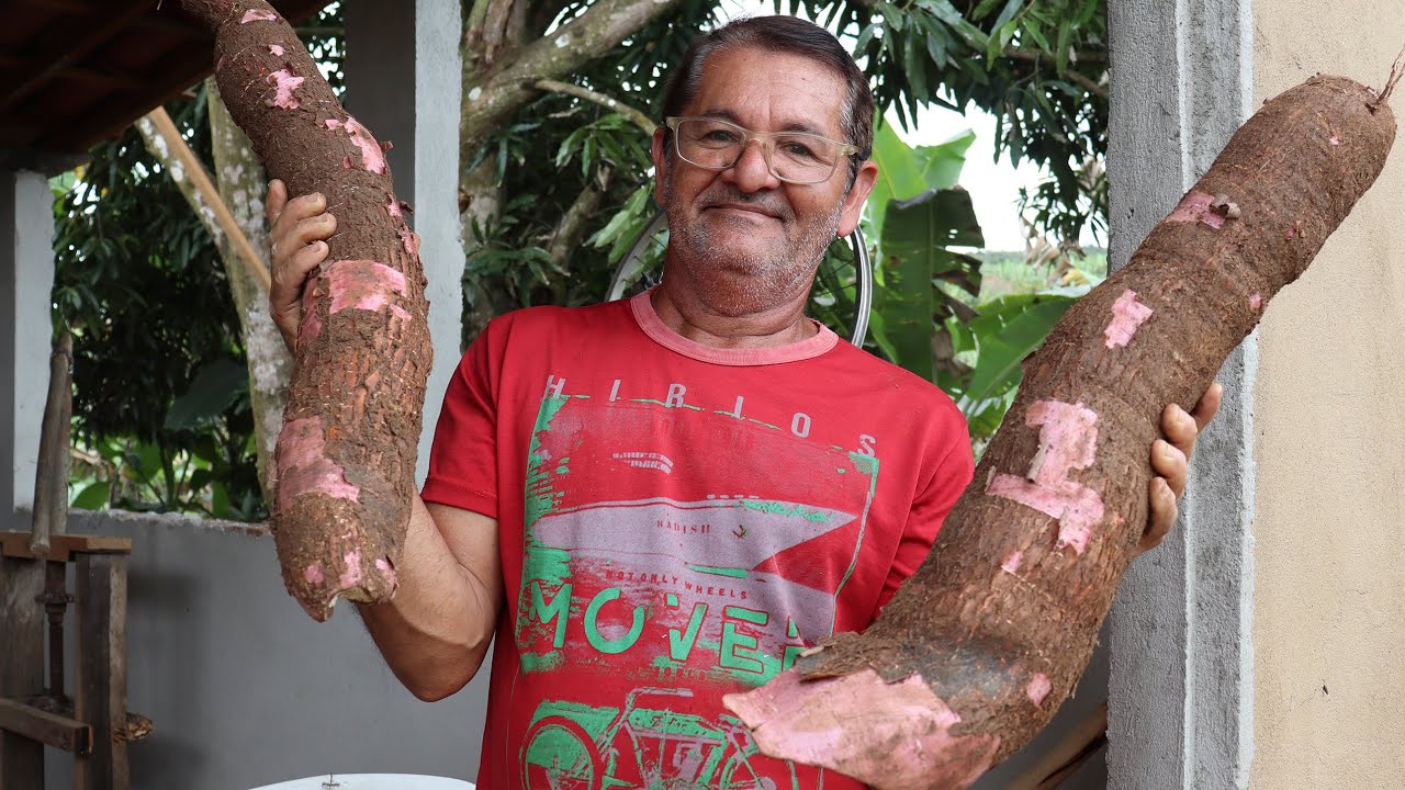 PRIMEIRA FARINHADA DA MINHA CASA DE FARINHA