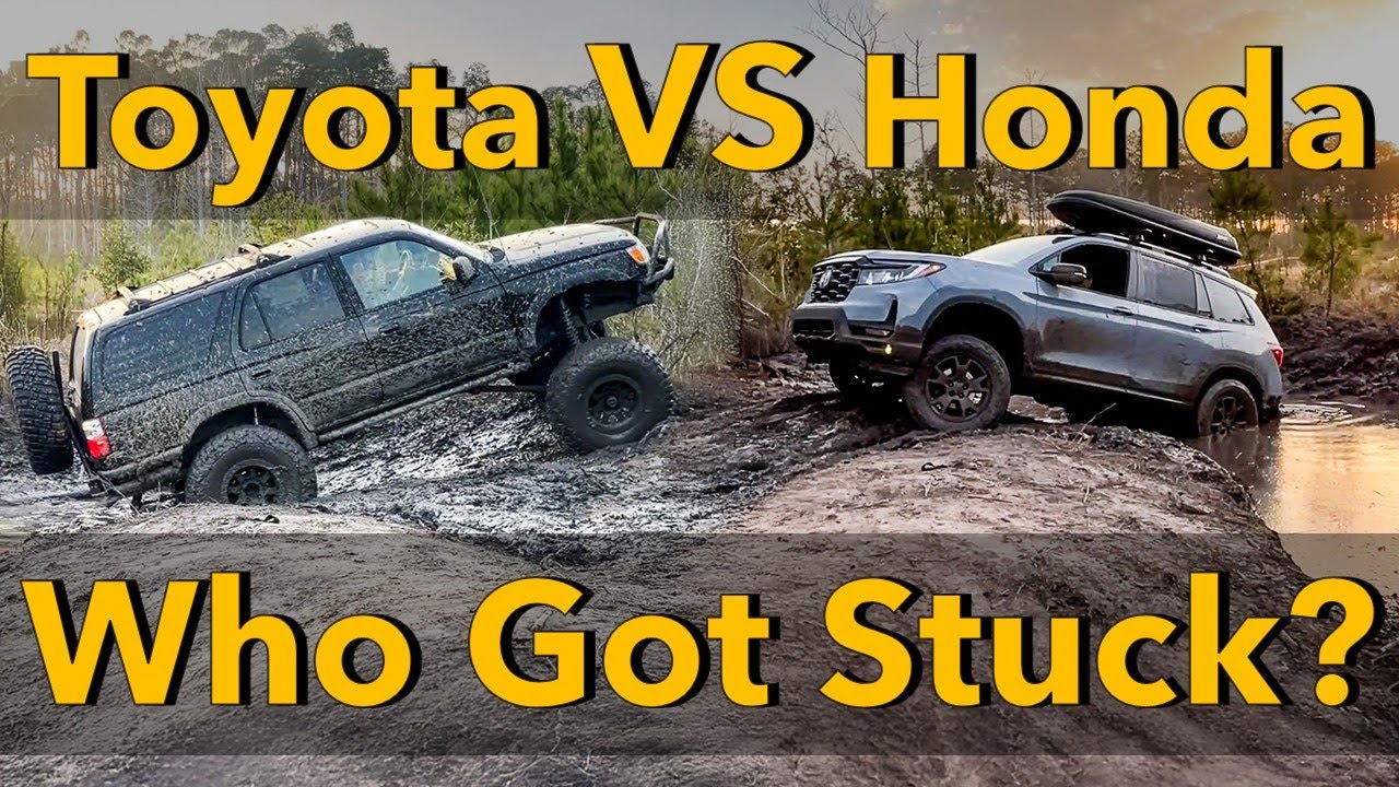 Lifted Honda Passport VS SAS Converted Toyota 4Runner: Who Got Stuck at Overland South?