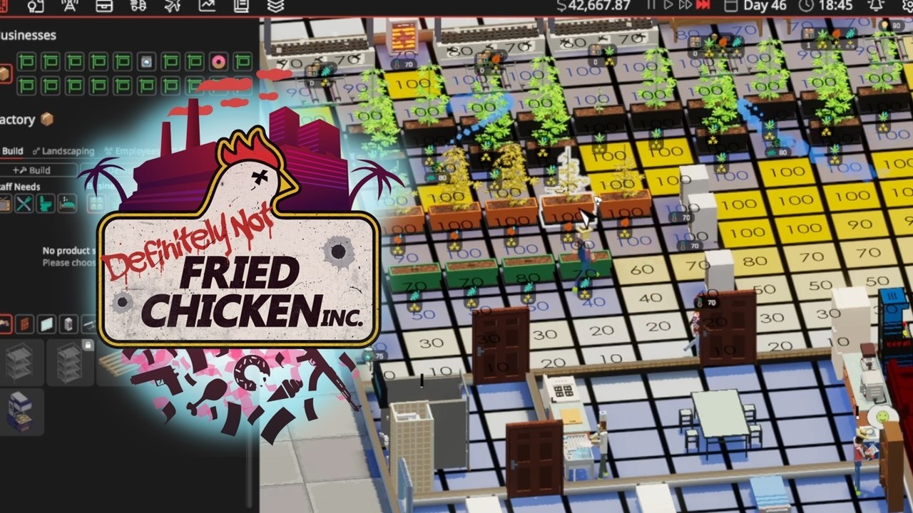 Definitely Not Fried Chicken S1 - Lights Placement For Herbs Growth!