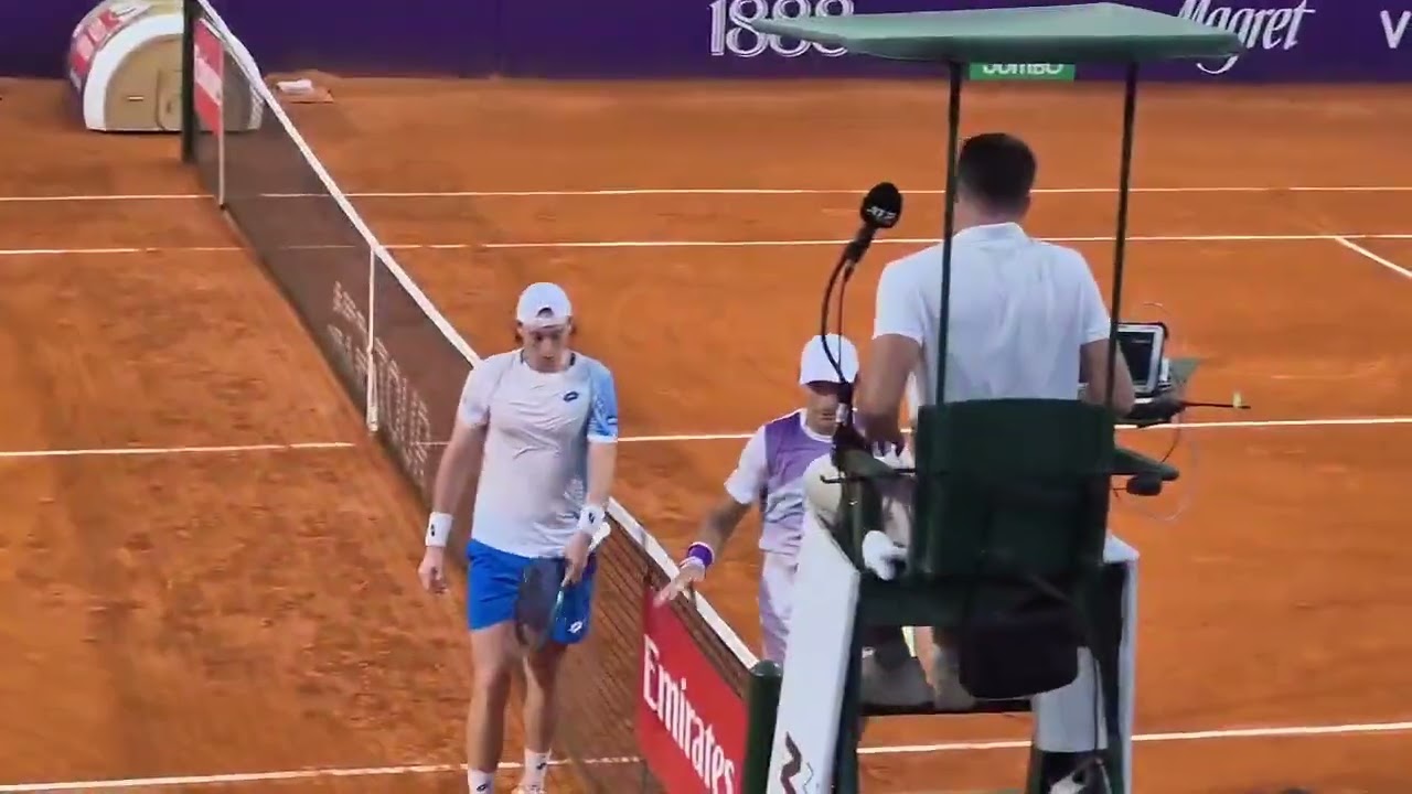 Nacho Buse a 2da ronda ATP Bs As 2026.                📹 Lautaro Miranda