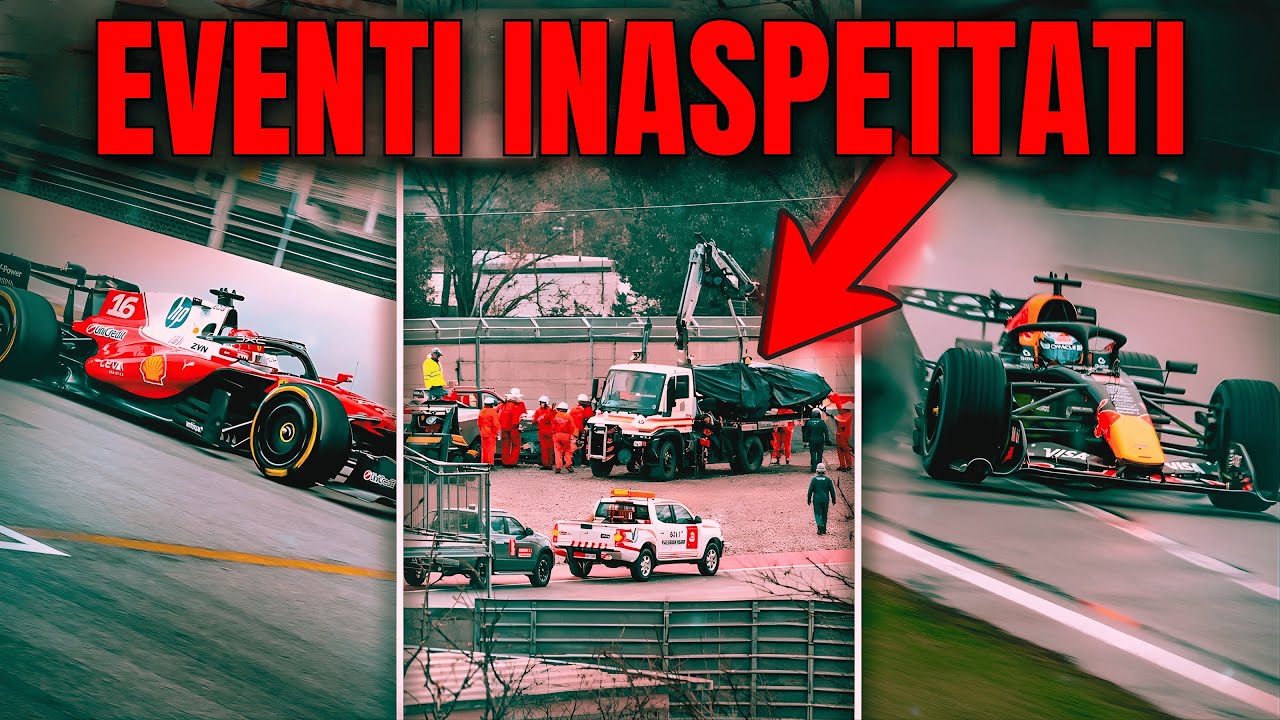 GLI EVENTI SCONVOLGENTI AVVENUTI DURANTE IL SECONDO GIORNO DEI TEST PRE-STAGIONALI DI FORMULA 1!