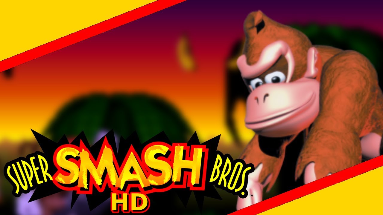 1P Game: Donkey Kong — Super Smash Bros. 64 HD (Texture Pack)
