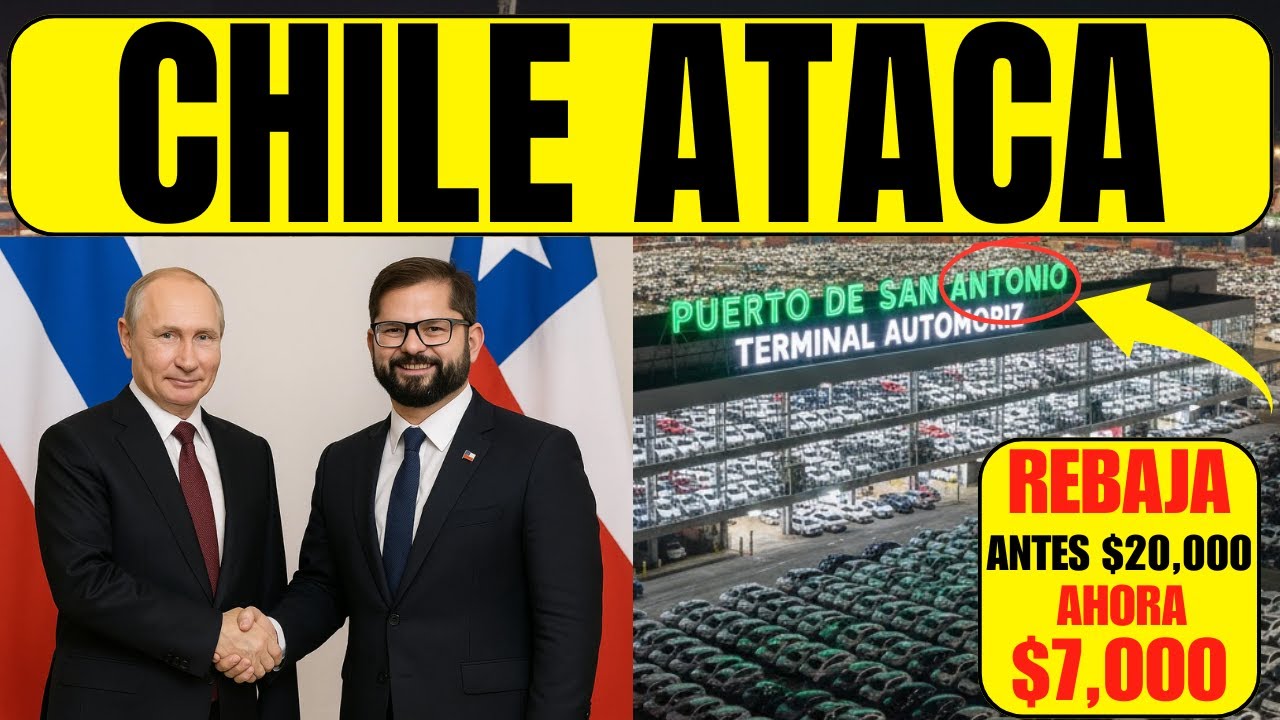 ¡CHILE SE UNE A RUSIA Y REVOLUCIONA LOS AUTOS DE LATINOAMÉRICA! 💥