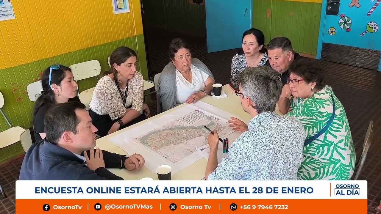 ENCUESTA ONLINE RECOGERÁ OPINIONES CIUDADANAS PARA MEJORAR EL BARRIO OVEJERÍA BAJO DE OSORNO
