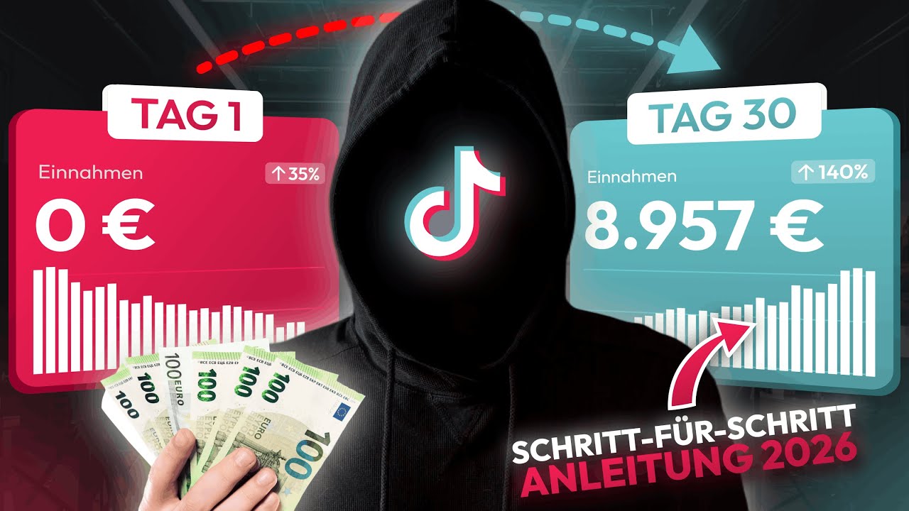 Wie du mit KI + TikTok online Geld verdienst als Anfänger (2026)