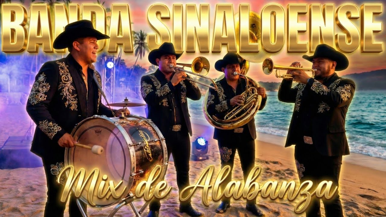 🔥 ​¡Siente el Fuego! 🔥 BANDA SINALOENSE CRISTIANA que Levanta el Ánimo (Mix de Júbilo)