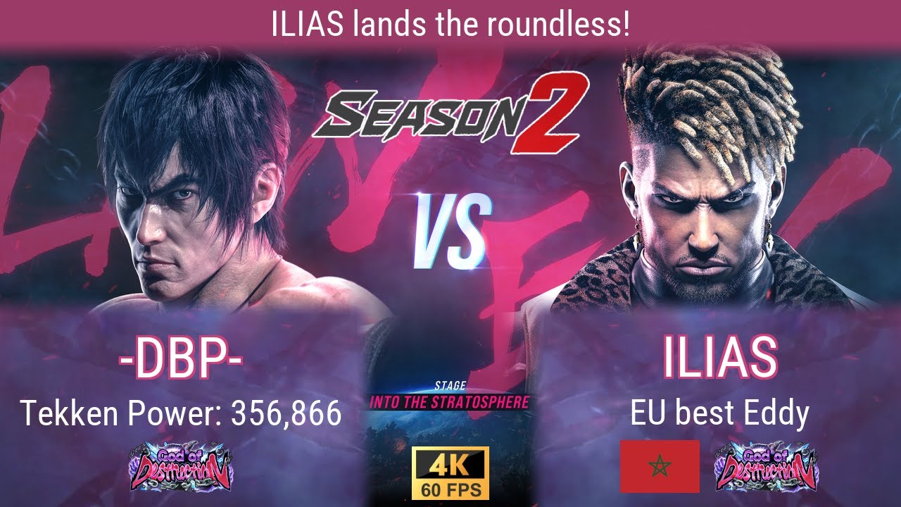 -DBP- (Law) 🤜 ILIAS (Eddy) 🎯 Ranked 💥 Tekken 8 season 2