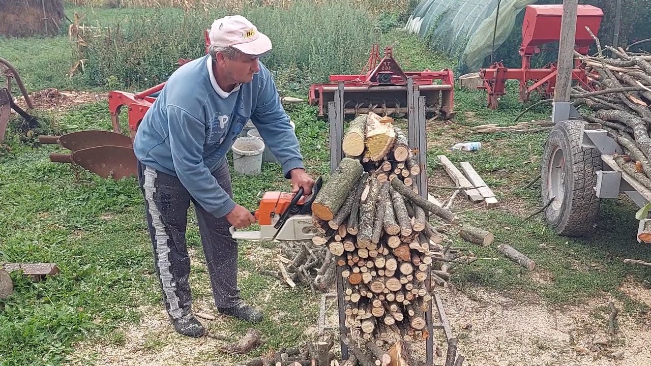 Sečenje drva za zimu i transport crepa! Obični neobični snimci #5
