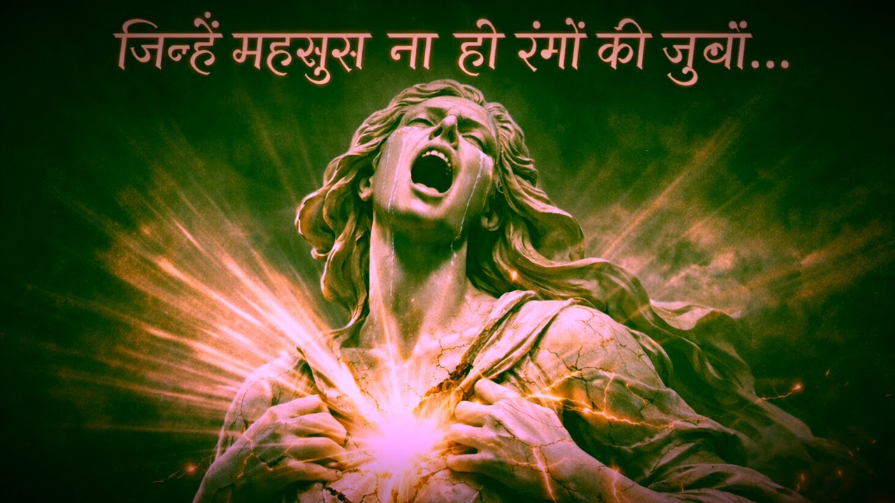 जिन्हें महसूस ना हो रंगों की ज़ुबाँ… | Heart-Touching Hindi Urdu Ghazal | Original Poetry