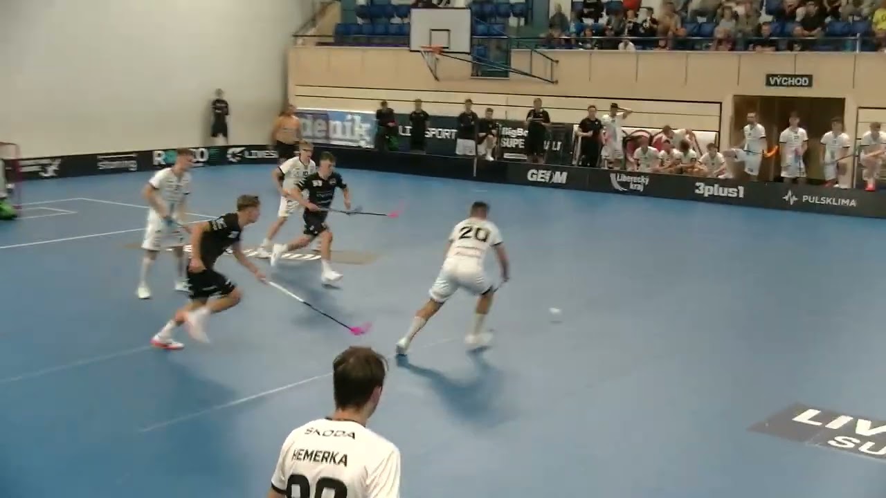 SESTŘIH | Livesport Superliga 1. kolo FBC Liberec vs. Předvýběr.CZ Florbal MB