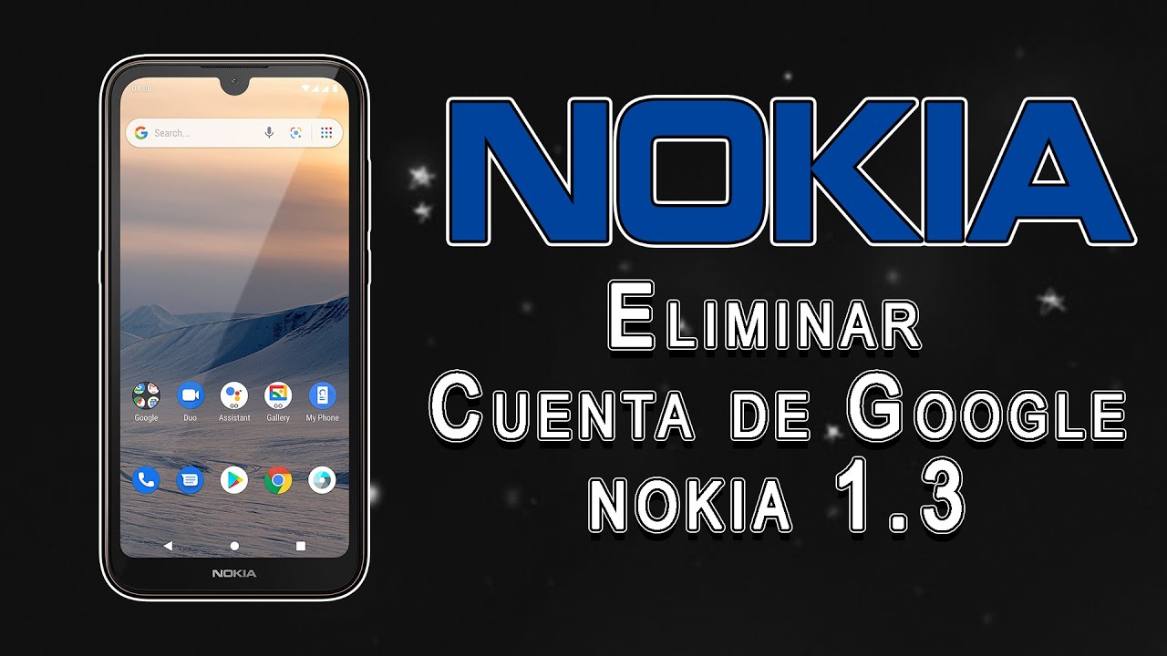 Cuenta de Google Nokia 1.3  TA-1207 - Android 11 - METODO 2022 - SIN PC