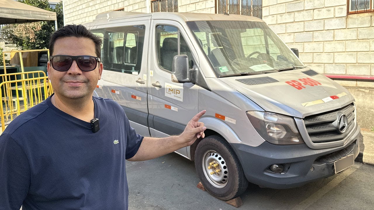 LEILÃO DE VAN SPRINTER, CAMINHÃO E GUINDASTE: FROTA DE EMPRESA