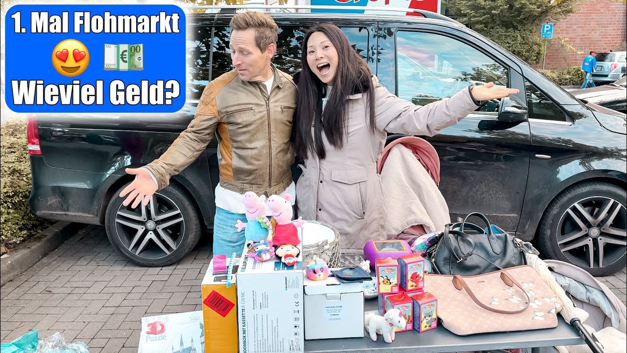 1. Mal Flohmarkt! Wieviel Geld verdienen wir? 😱 Mamiseelen