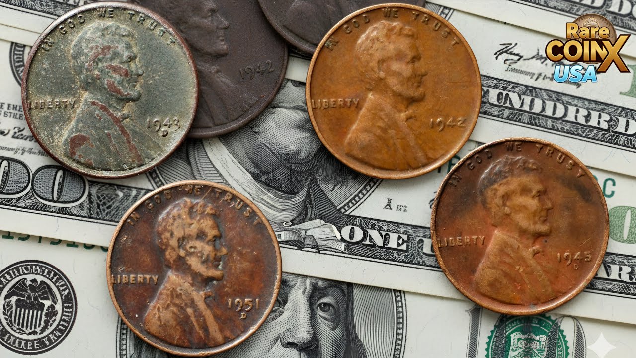 Top 5 Bad Condition Wheat Pennies Worth Over $400,000!