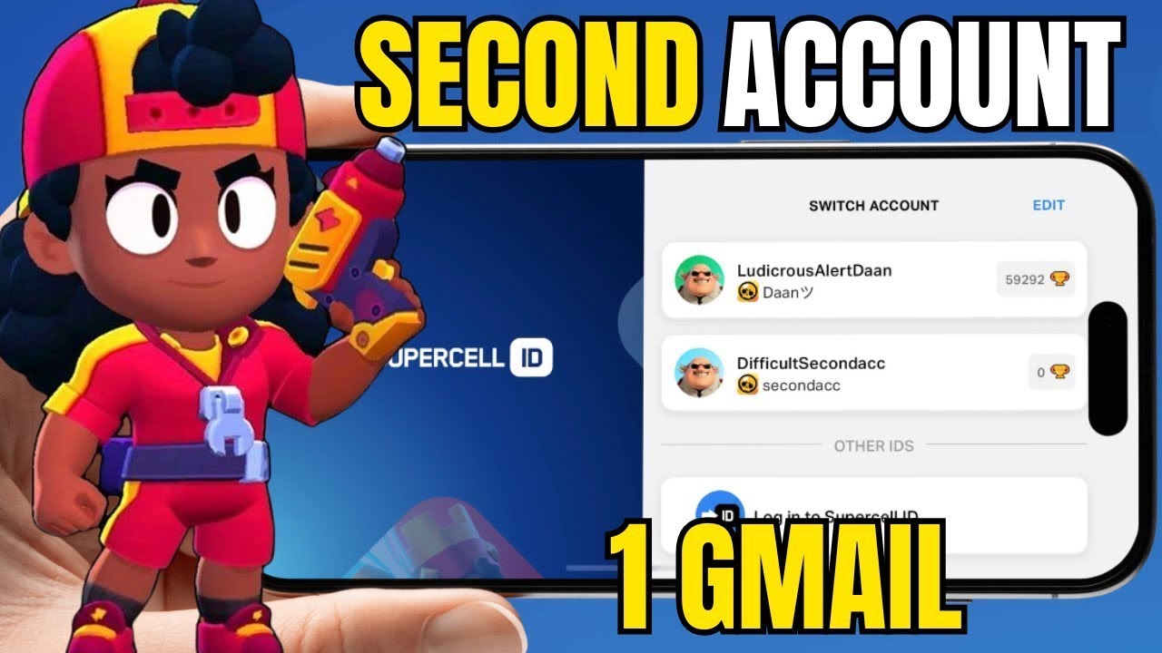 How to Make Multiple Supercell Accounts with 1 Gmail Account - 2026