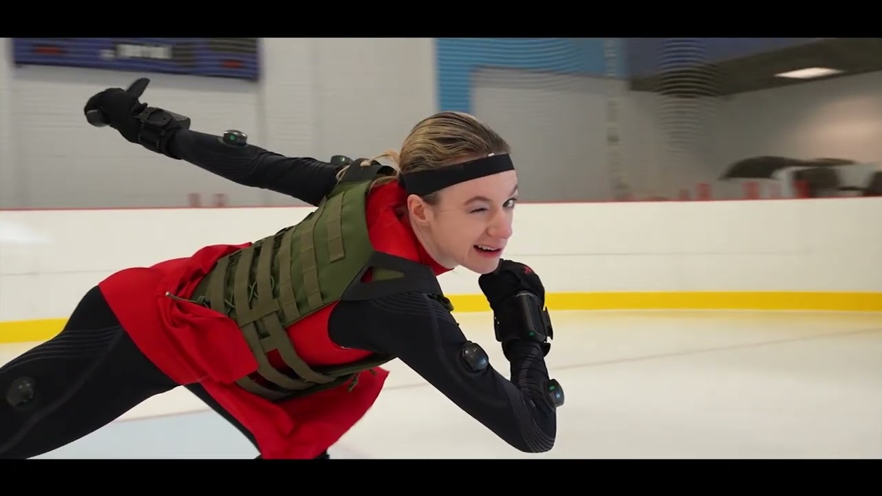 ICE SKATE FIGHT - STUNT VIZ - BRAD ALLAN