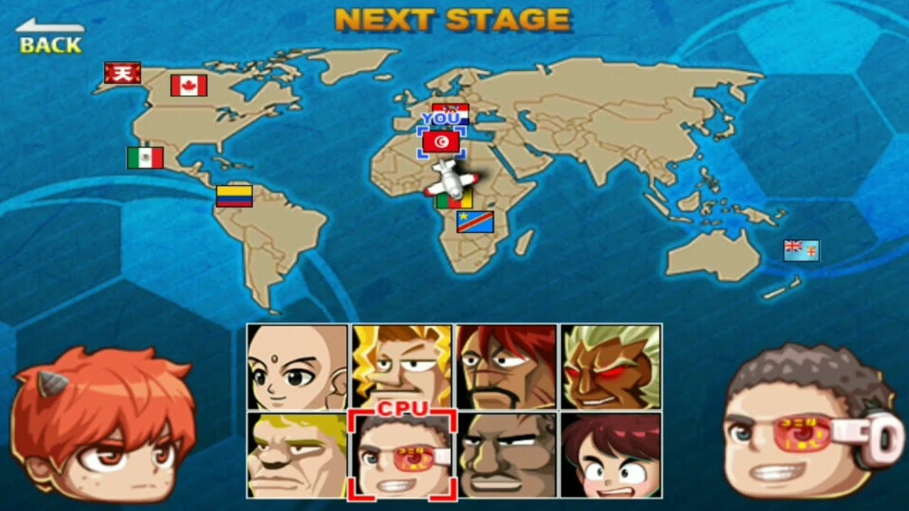 Head Soccer - Tunisia (Fight Mode)