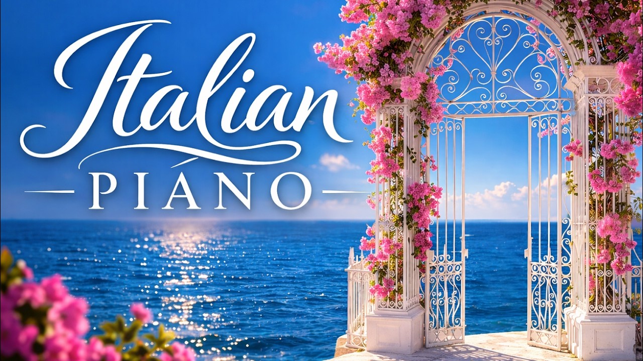 Relaxing Piano Music in Italy 🇮🇹 | Peaceful Landscapes