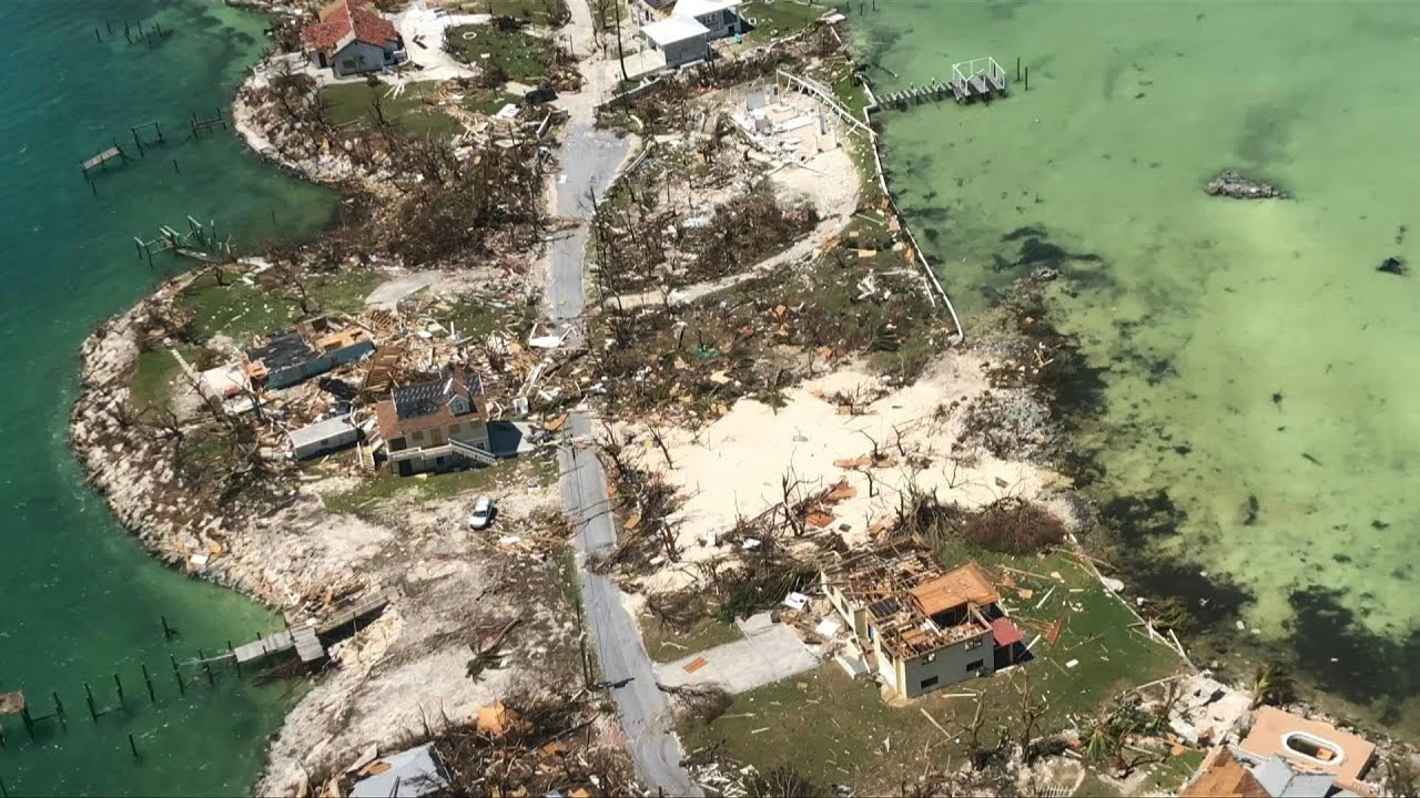 Aerial images show Abaco Islands ravaged by Hurricane Dorian | AFP