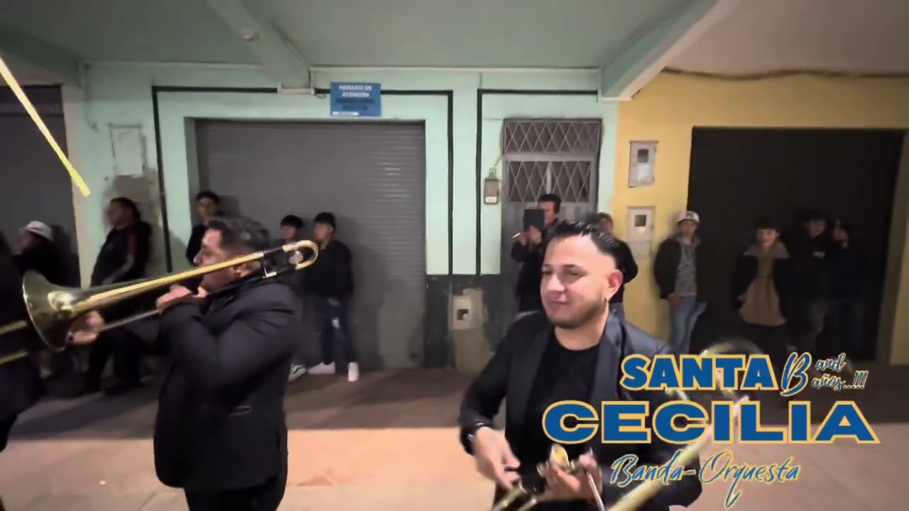 🇪🇨 Santa Cecilia Band de Baños #músicaecuatoriana #bandadepueblo #cuenca #pucara #fiestaspopulares